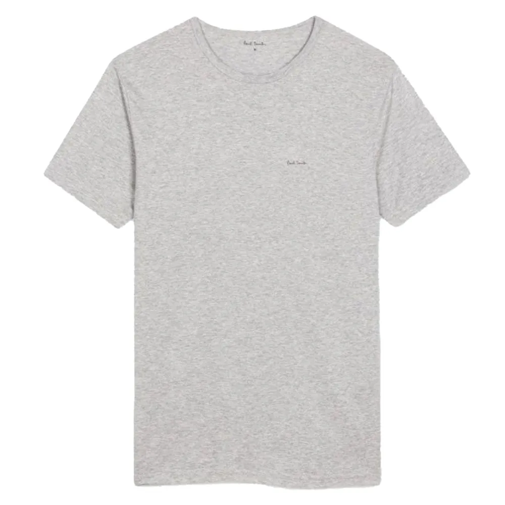 3-Pack Logo Organic Cotton T-Shirts, Black/White/Grey