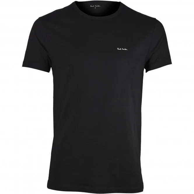 3-Pack Logo Organic Cotton T-Shirts, Black/White/Grey