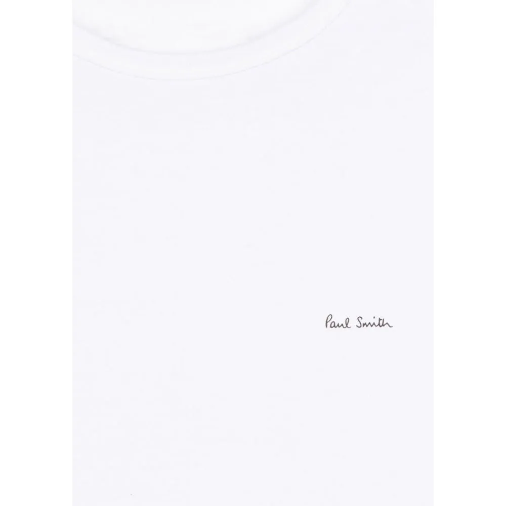 3-Pack Logo Organic Cotton T-Shirts, Black/White/Grey