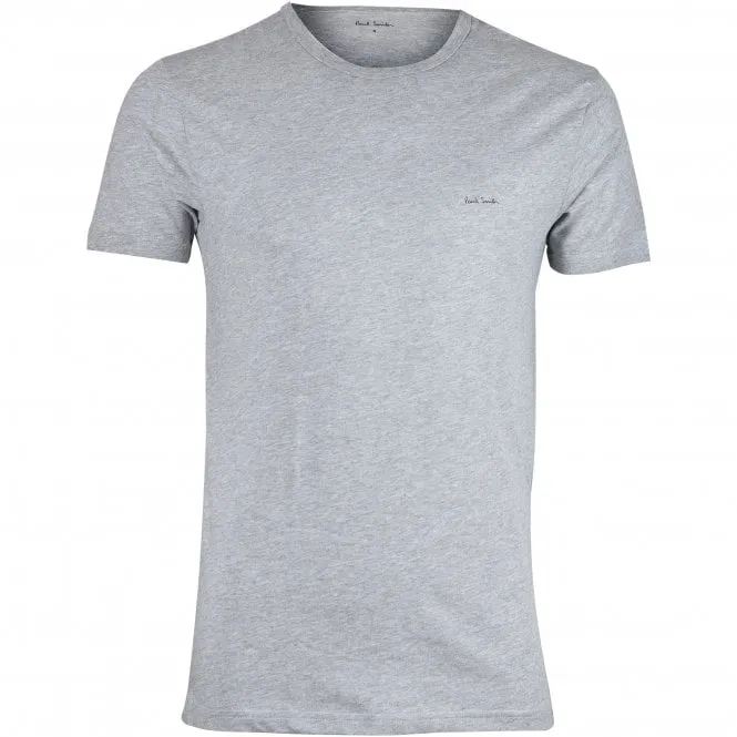 3-Pack Logo Organic Cotton T-Shirts, Black/White/Grey