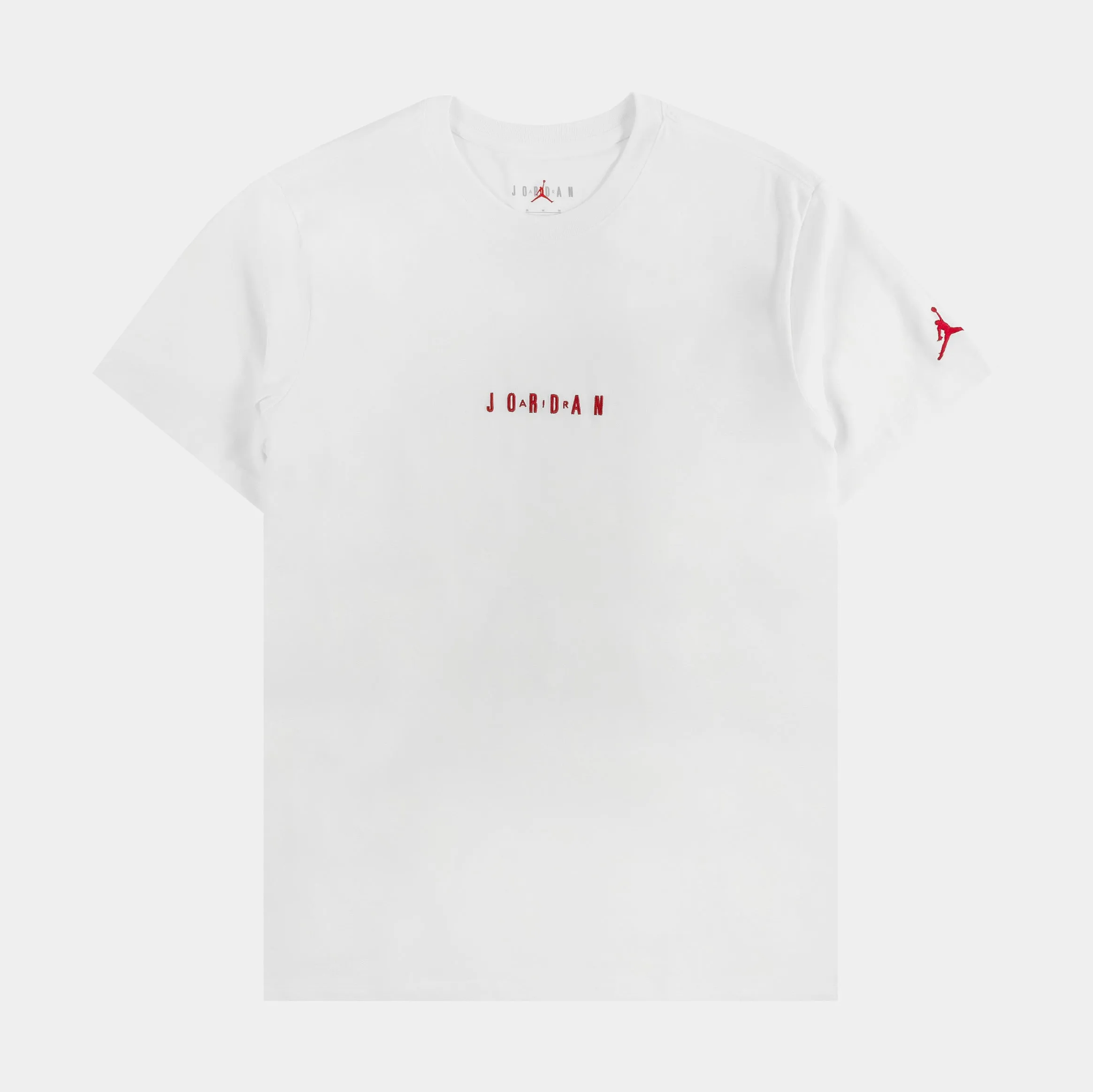 Air EMB Crew Mens Short Sleeve Shirt (White)