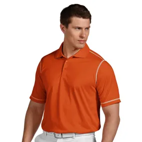 Antigua Men's Mango/White Icon Polo