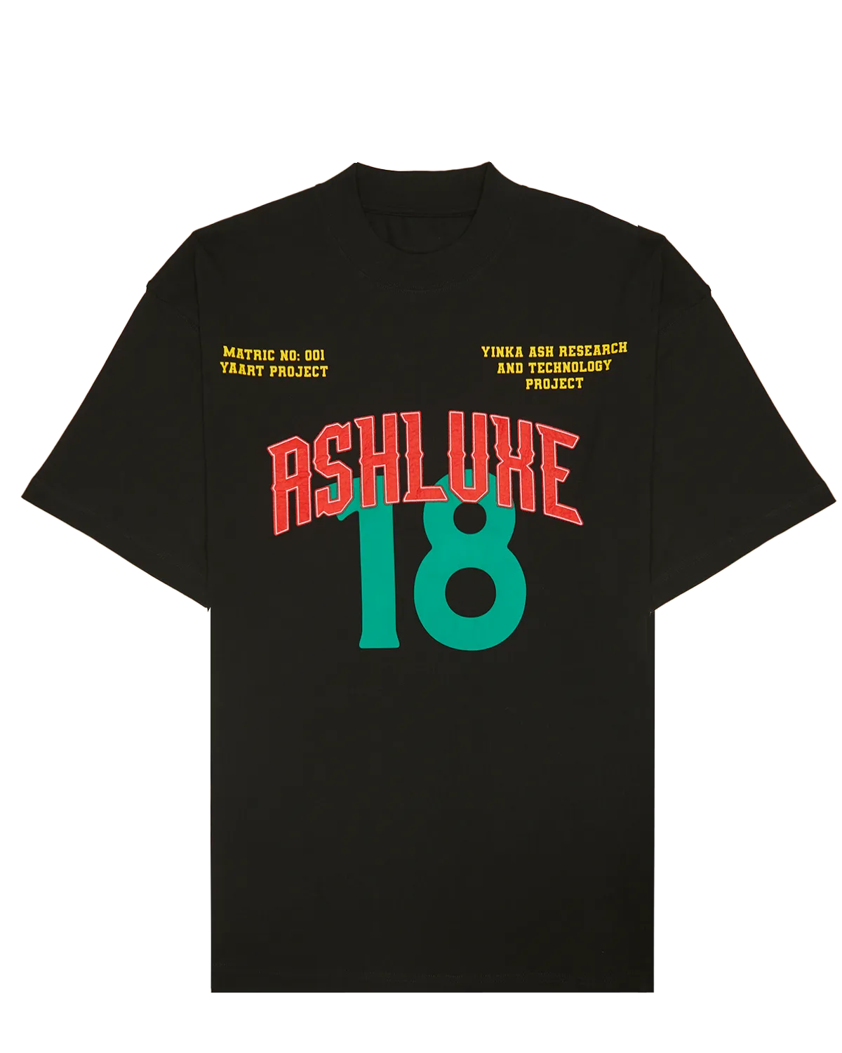 Ashluxe Research T-shirt Black