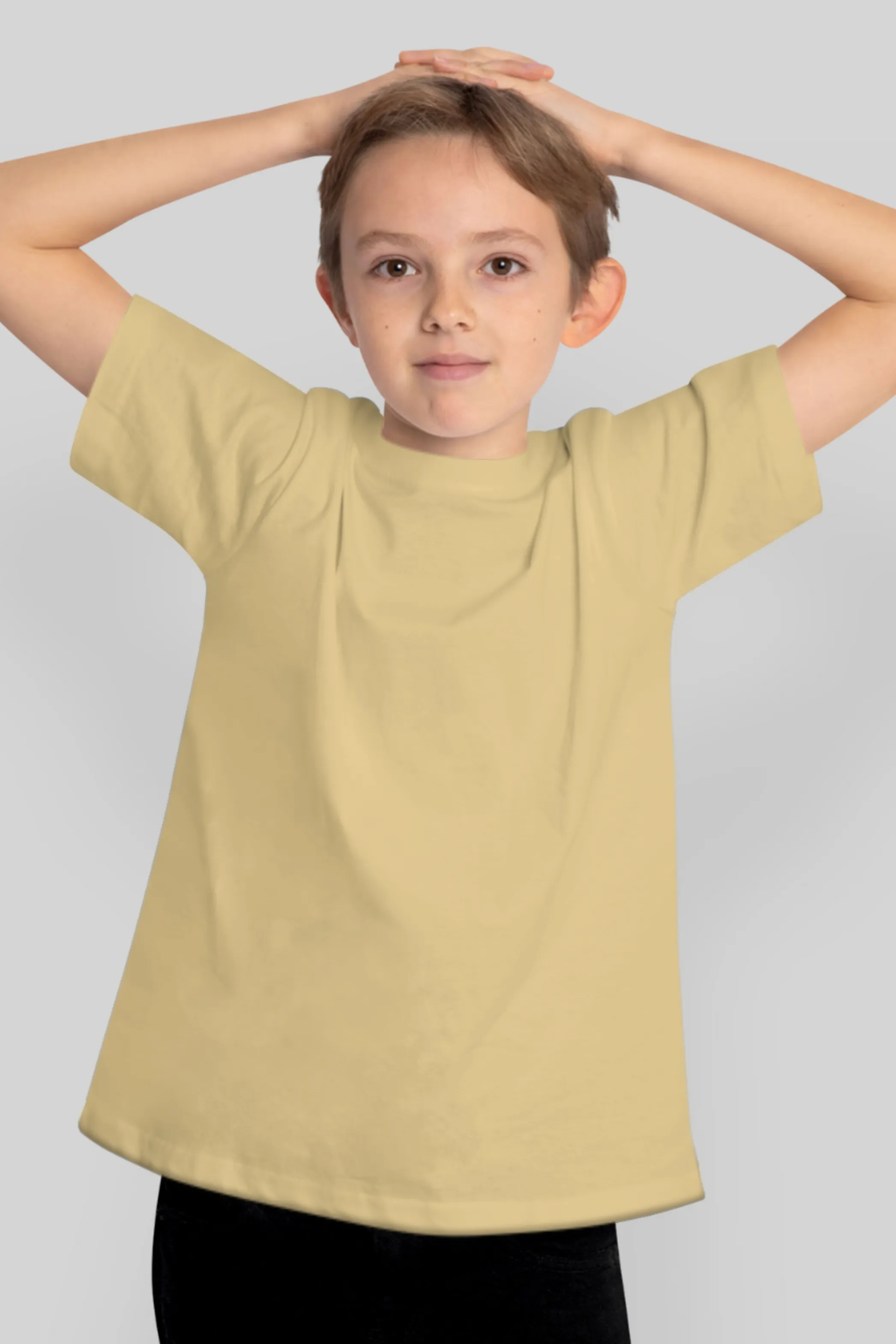 Beige T-shirt for boy