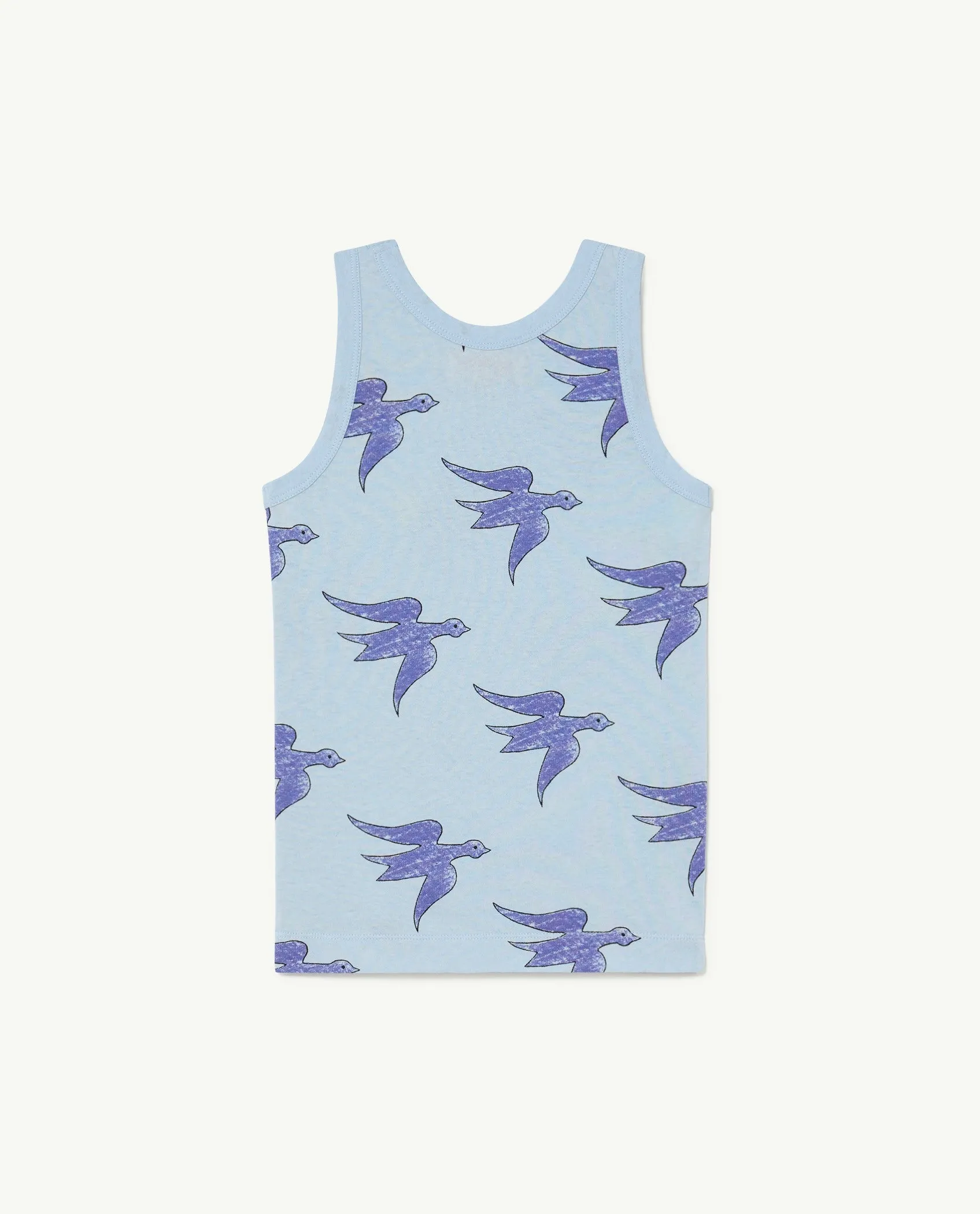 Birds Tank in Blue