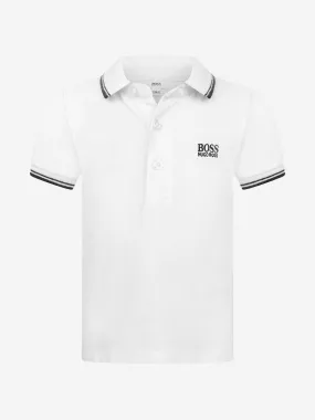 BOSS Baby Boys Embroidered Logo Polo Top