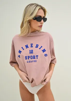 CADEN TEE LEAGUE WASHED CAMEL