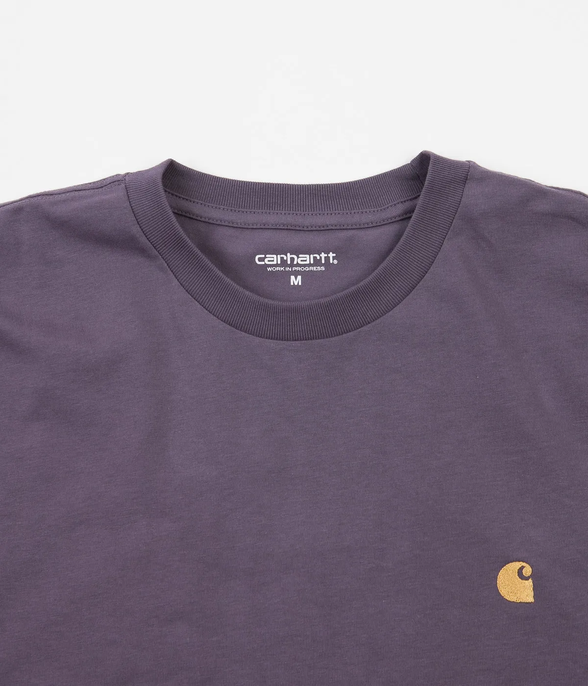 Carhartt Chase Long Sleeve T-Shirt - Provence / Gold