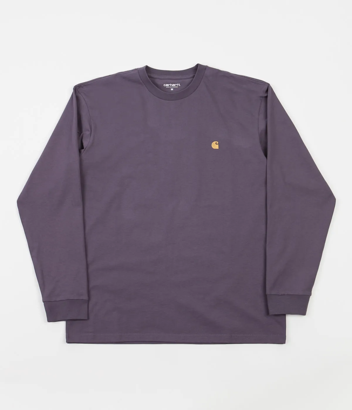 Carhartt Chase Long Sleeve T-Shirt - Provence / Gold