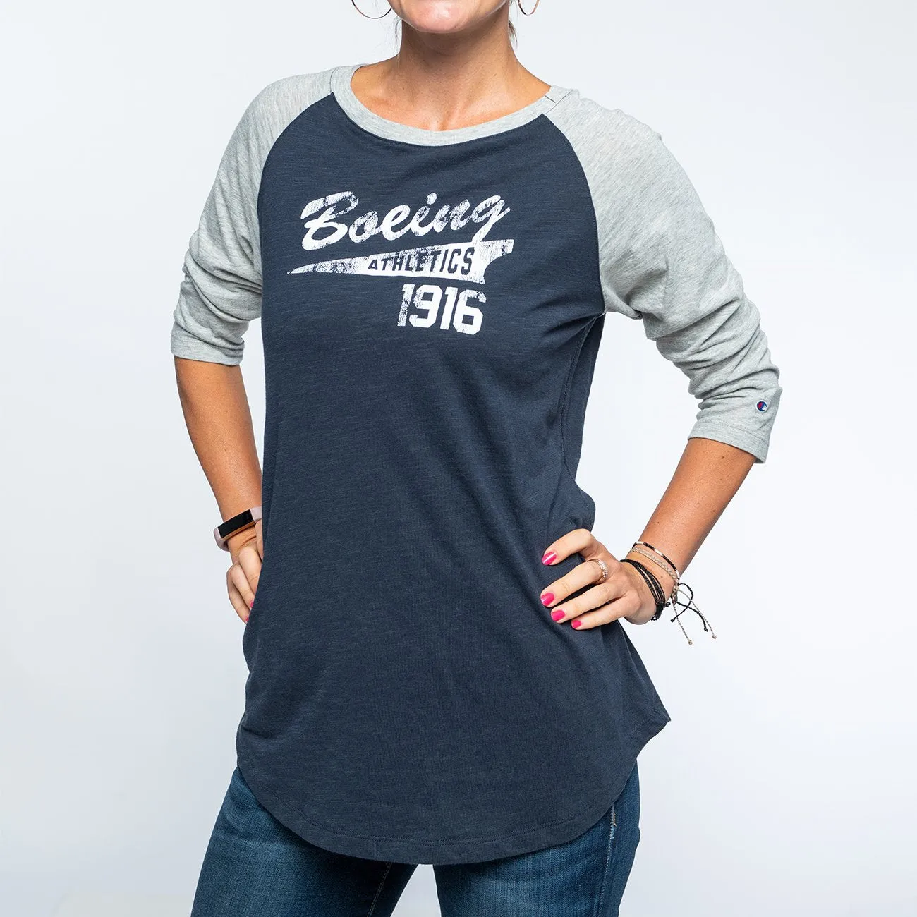 Champion Boeing Women's Baseball T-Shirt