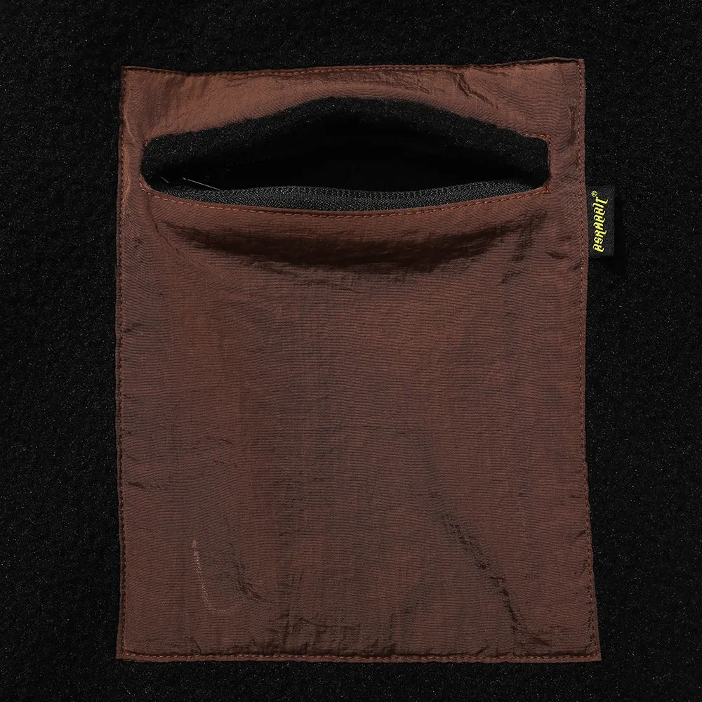CLD FLEECE PULLOVER BLACK
