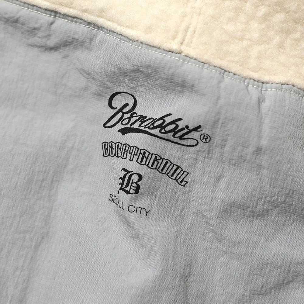 CLD FLEECE PULLOVER CREAM