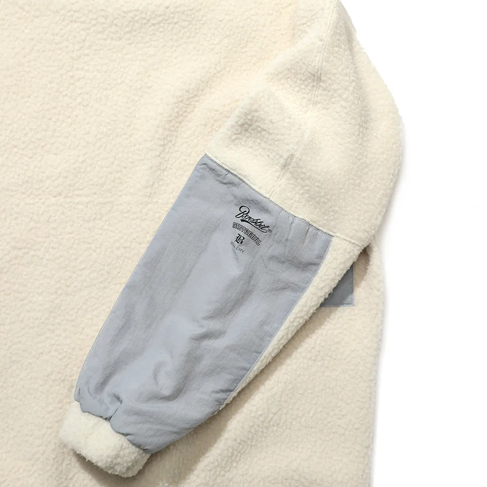 CLD FLEECE PULLOVER CREAM
