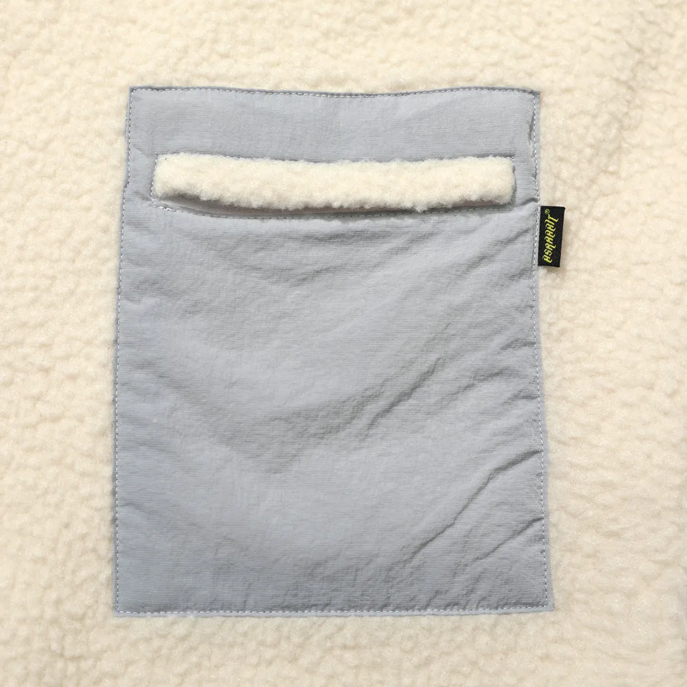 CLD FLEECE PULLOVER CREAM