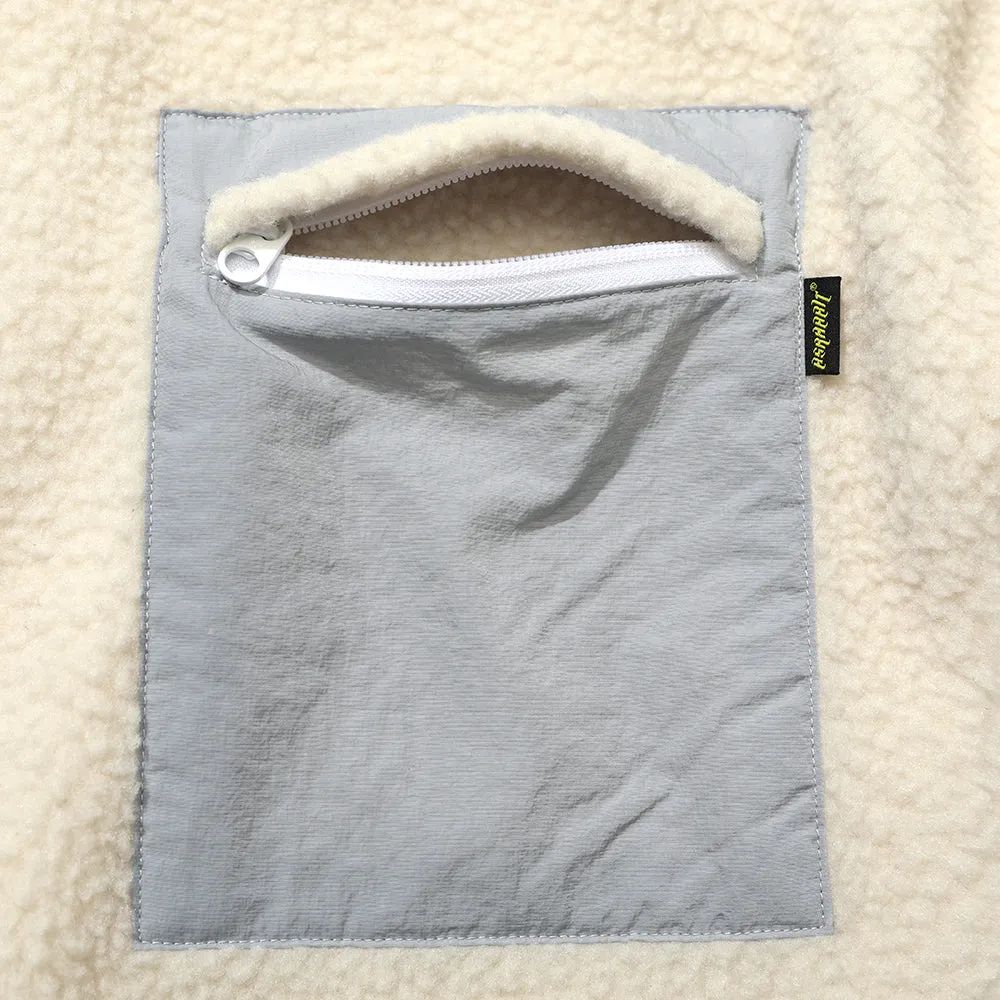 CLD FLEECE PULLOVER CREAM