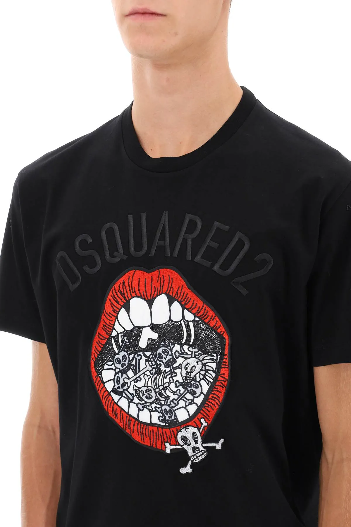 cool fit embroidered tee