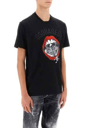 cool fit embroidered tee