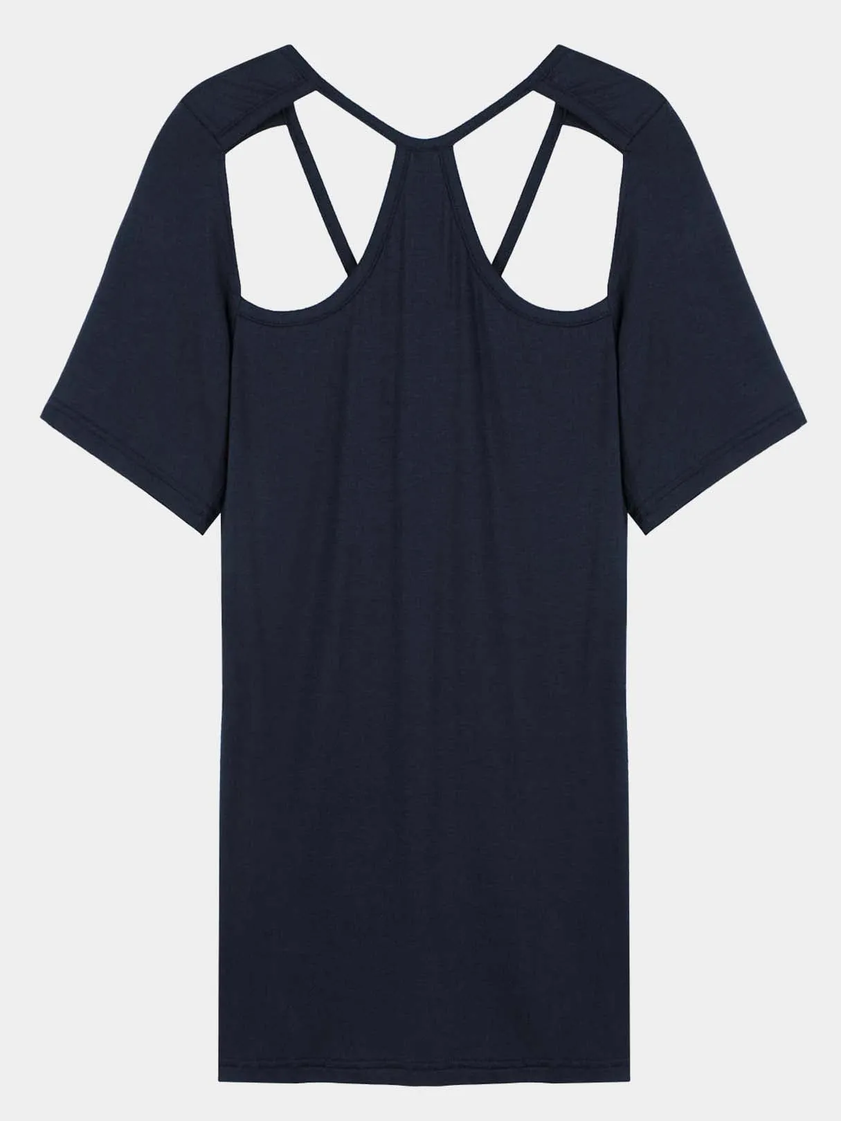 Custom Cut Out Blue T-Shirts