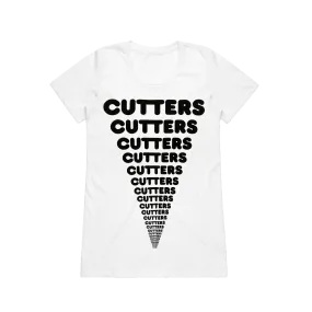 Cutters / Womens White T-Shirt
