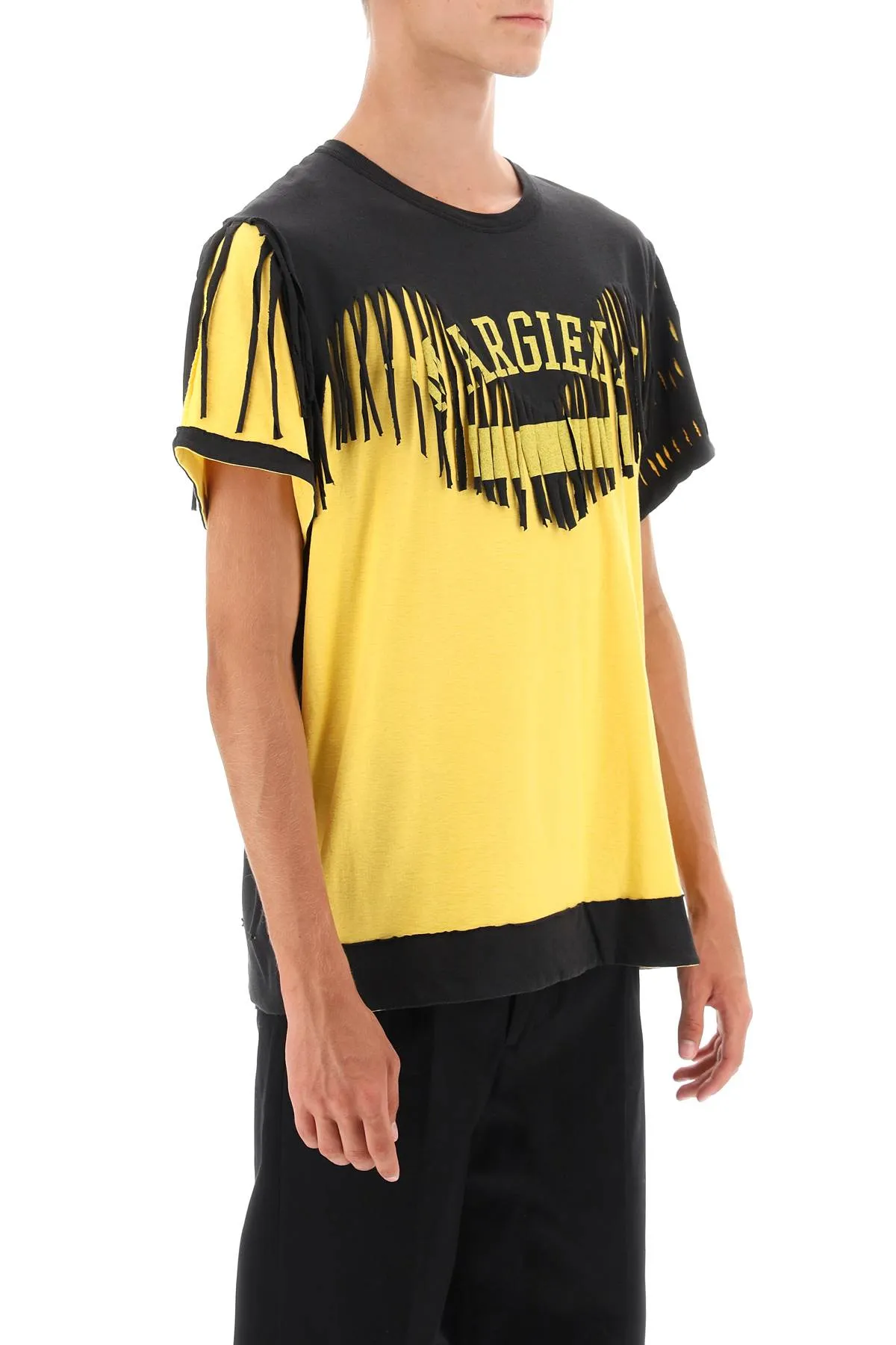 décortiqué fringe t-shirt