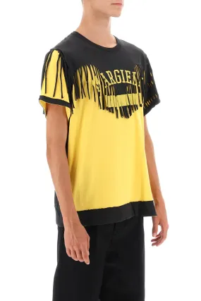 décortiqué fringe t-shirt
