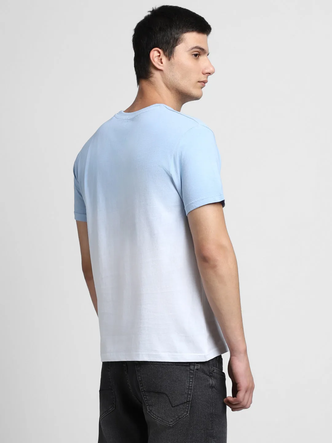 Dennis Lingo Ombre Slim Fit Pure Cotton T-shirt