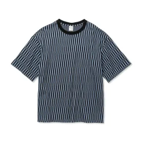 DIAMOND JACQUARD DROP SHOULDER CS
