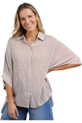 ELM LUNA SHIRT - MOCCA