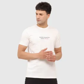 Essential Liner T-shirt- Off White