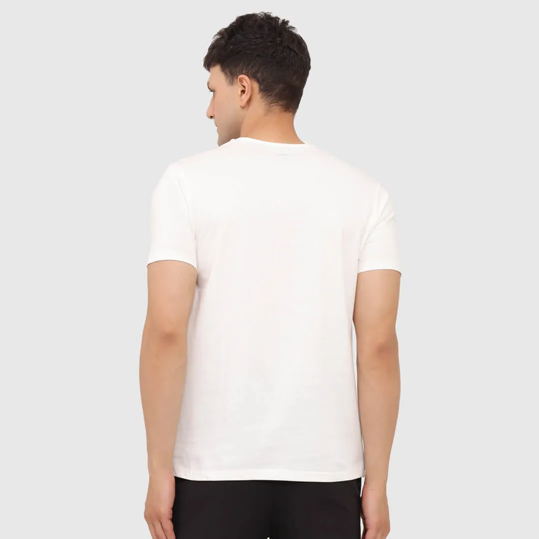 Essential Liner T-shirt- Off White