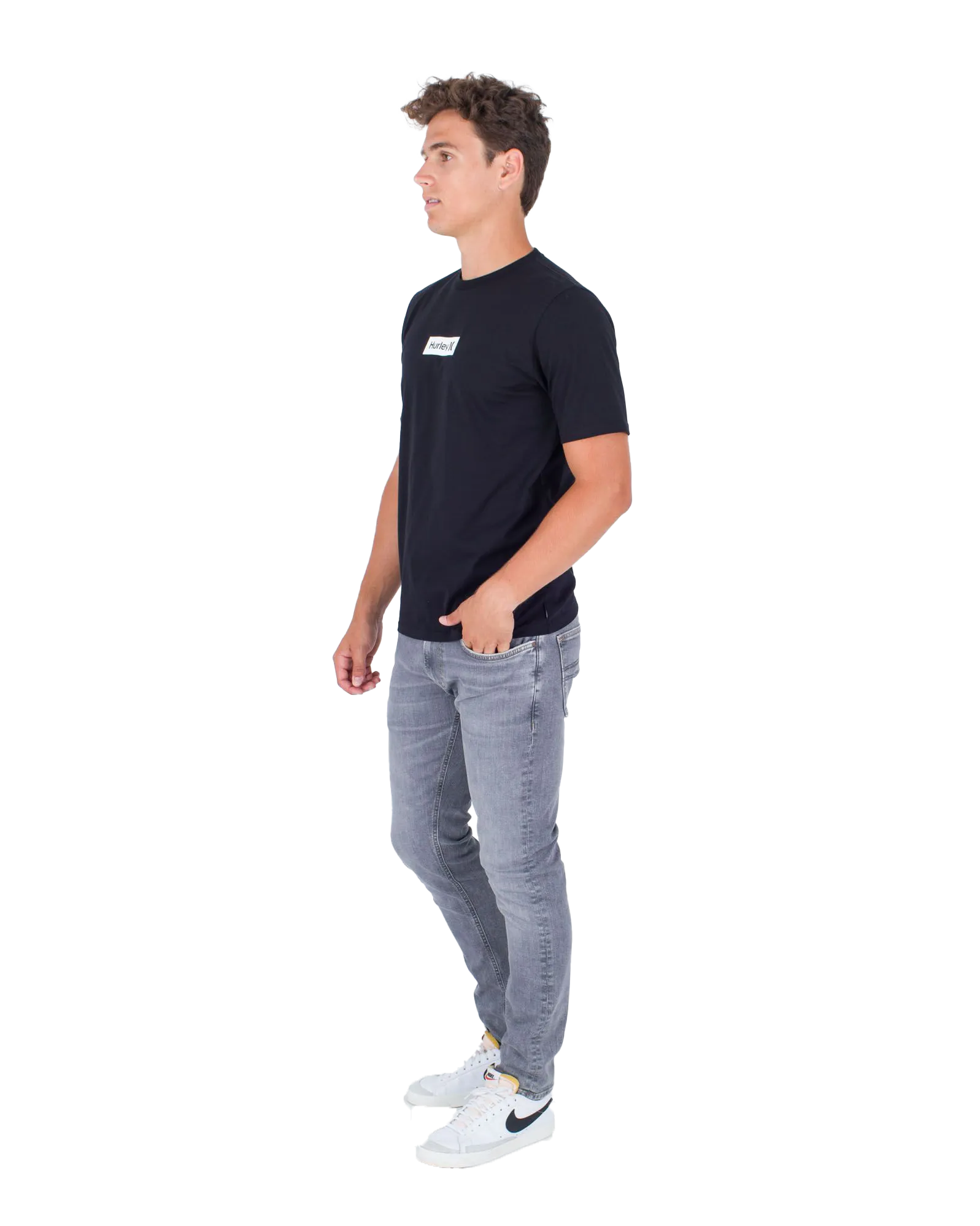 Explore Small Box T-Shirt in Black