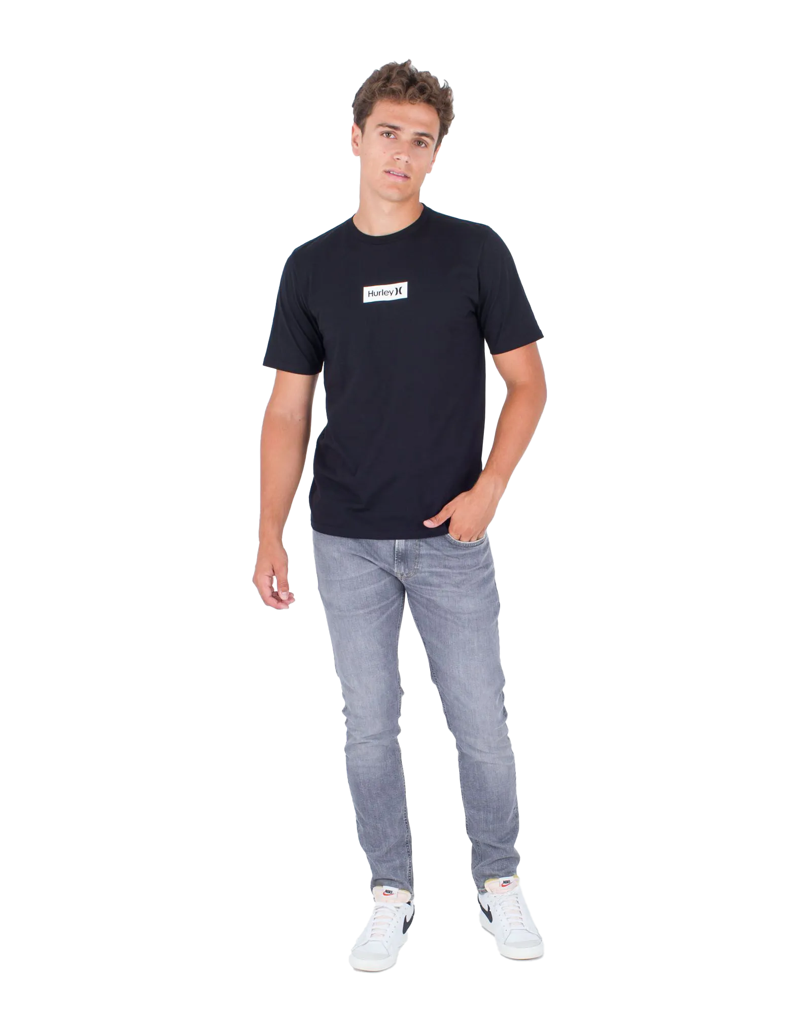 Explore Small Box T-Shirt in Black