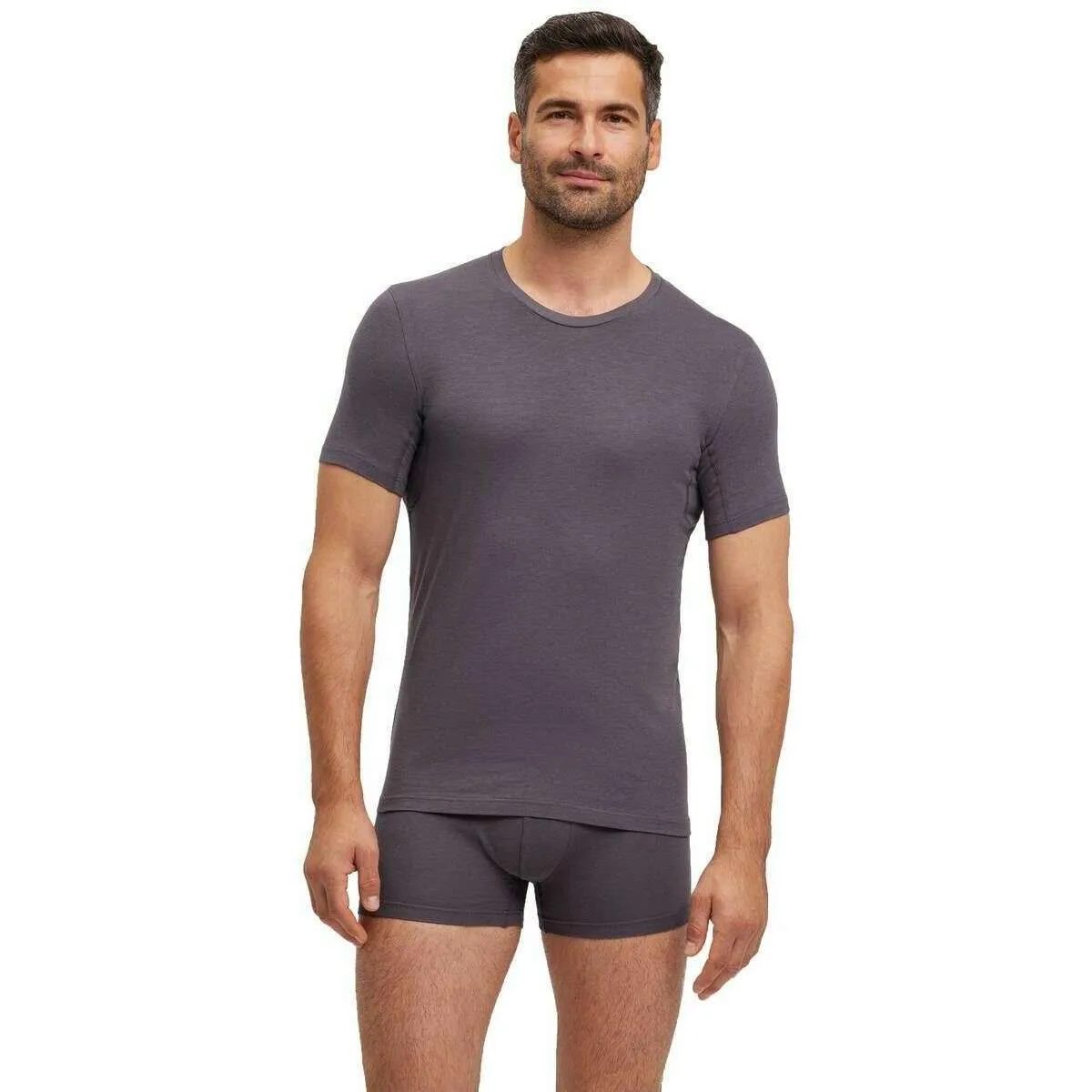 Falke Daily Climate Control T-Shirt - Carbon Fibre Grey