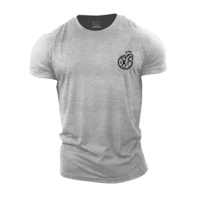 Fitness Heart Cotton T-Shirts