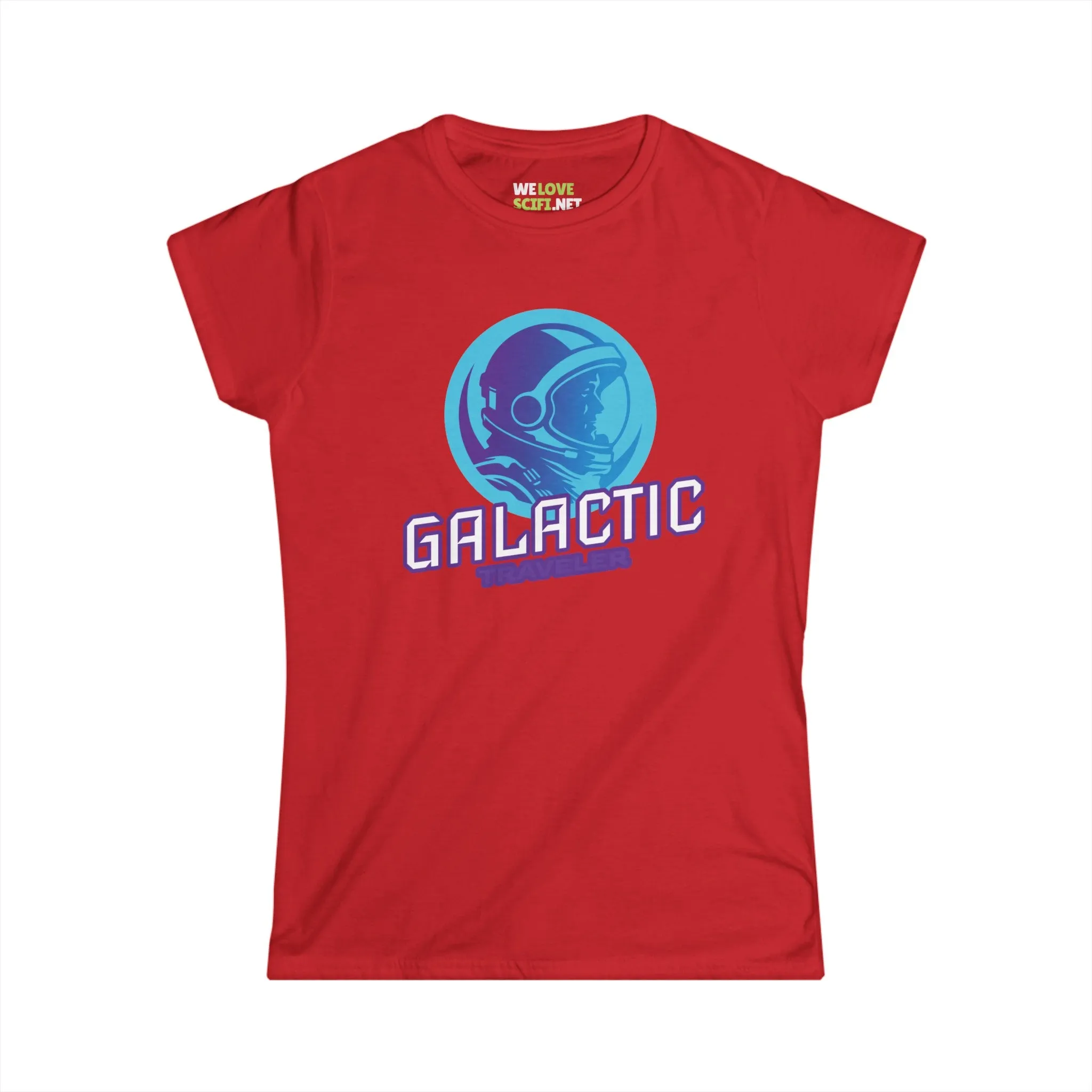 Galactic Traveler Astronaut Woman's Tee
