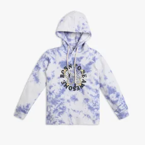 Girl's Regular Fit Tie - Dye Sweat Tee