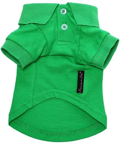 Green Polo - Stylish Dog Apparel with Attitude