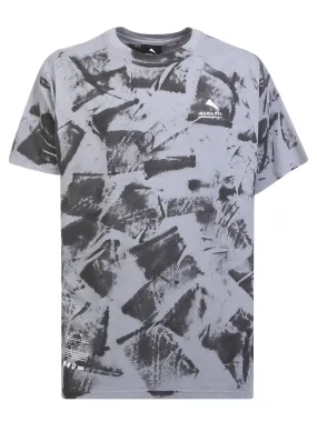 Grey cotton T-shirt