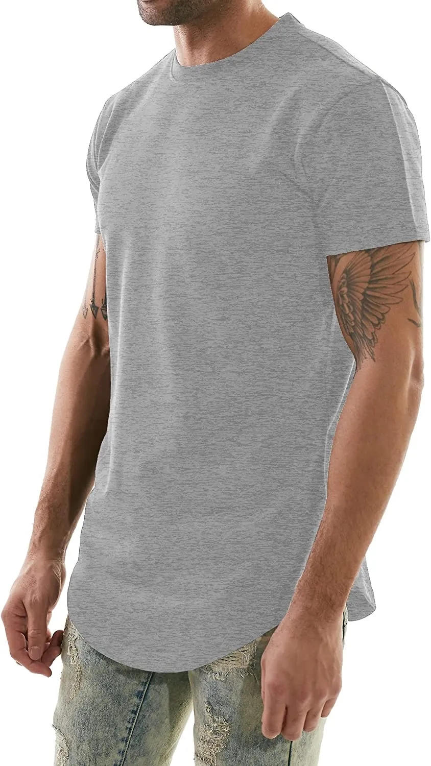 Hipster Elongated  Long Length ScoopT-Shirts