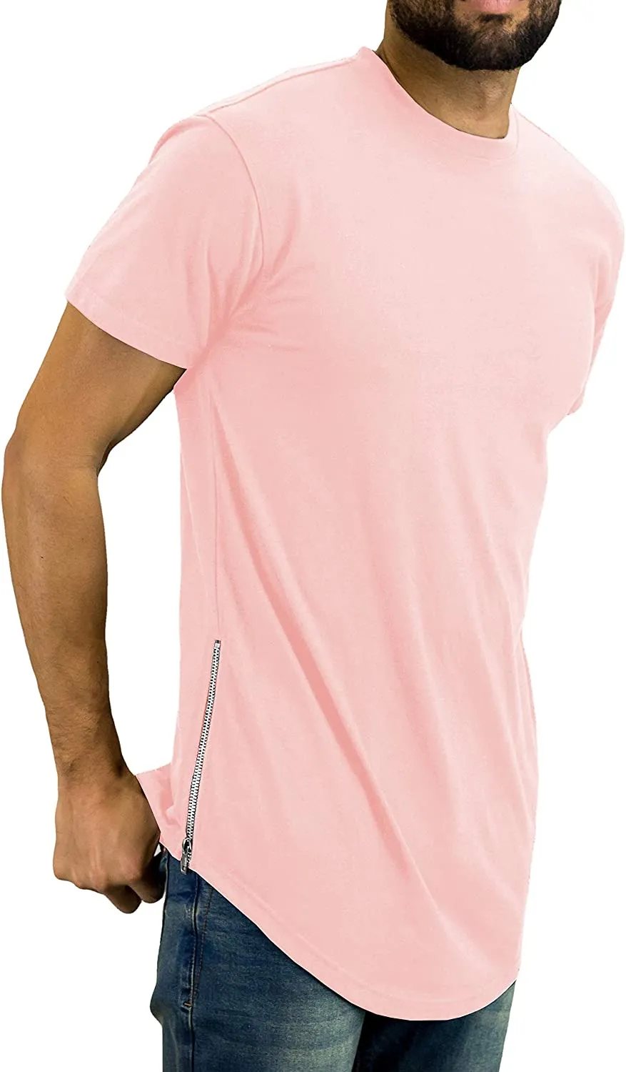 Hipster Elongated  Long Length ScoopT-Shirts