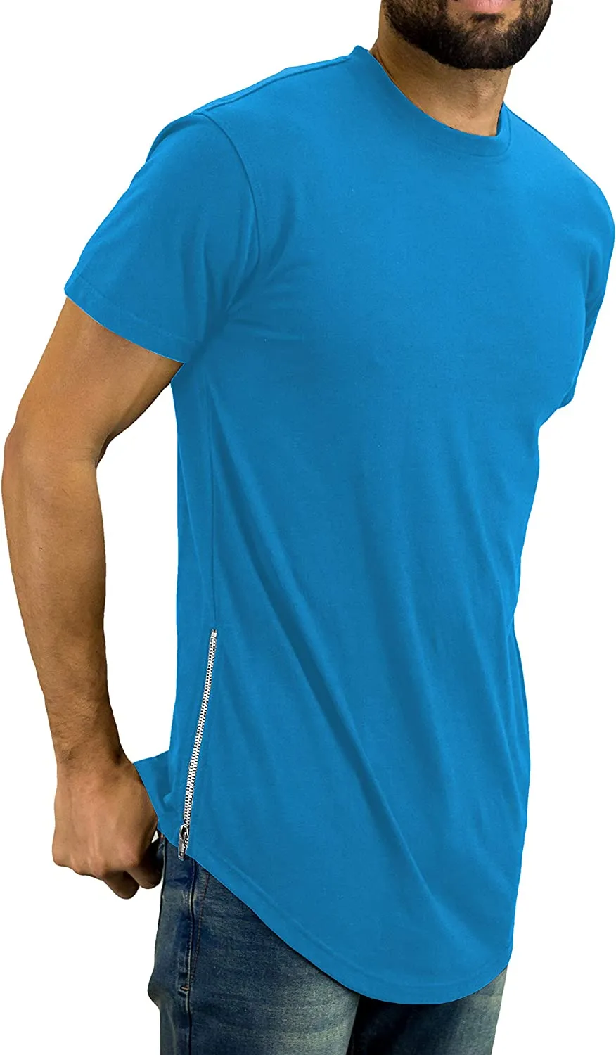Hipster Elongated  Long Length ScoopT-Shirts