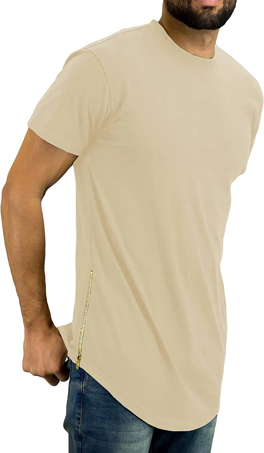 Hipster Elongated  Long Length ScoopT-Shirts