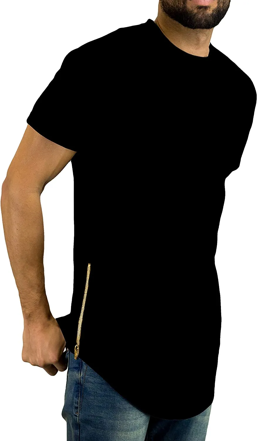 Hipster Elongated  Long Length ScoopT-Shirts