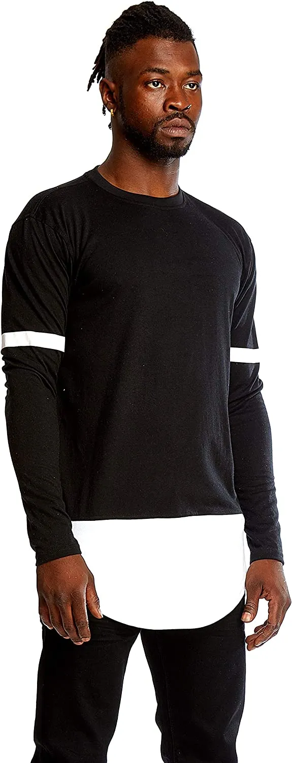 Hipster Elongated  Long Length ScoopT-Shirts