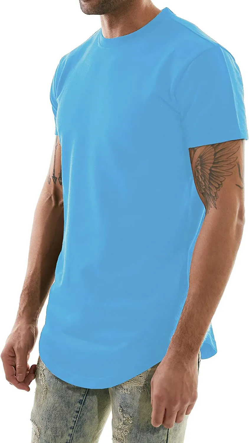 Hipster Elongated  Long Length ScoopT-Shirts