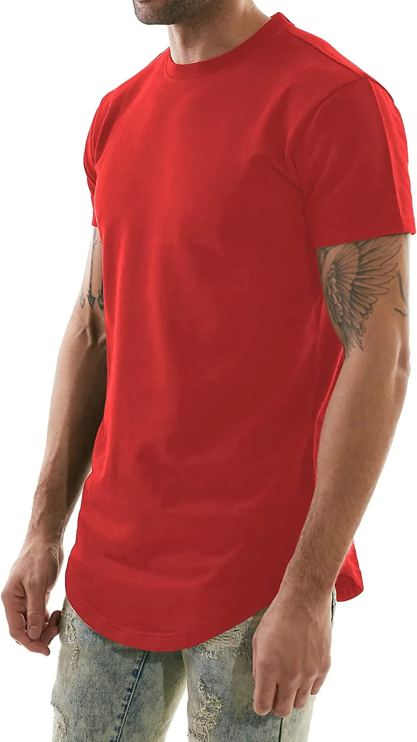 Hipster Elongated  Long Length ScoopT-Shirts