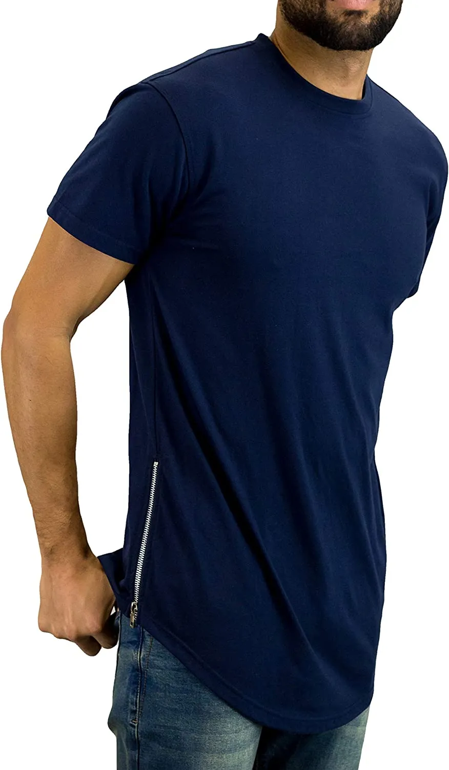Hipster Elongated  Long Length ScoopT-Shirts