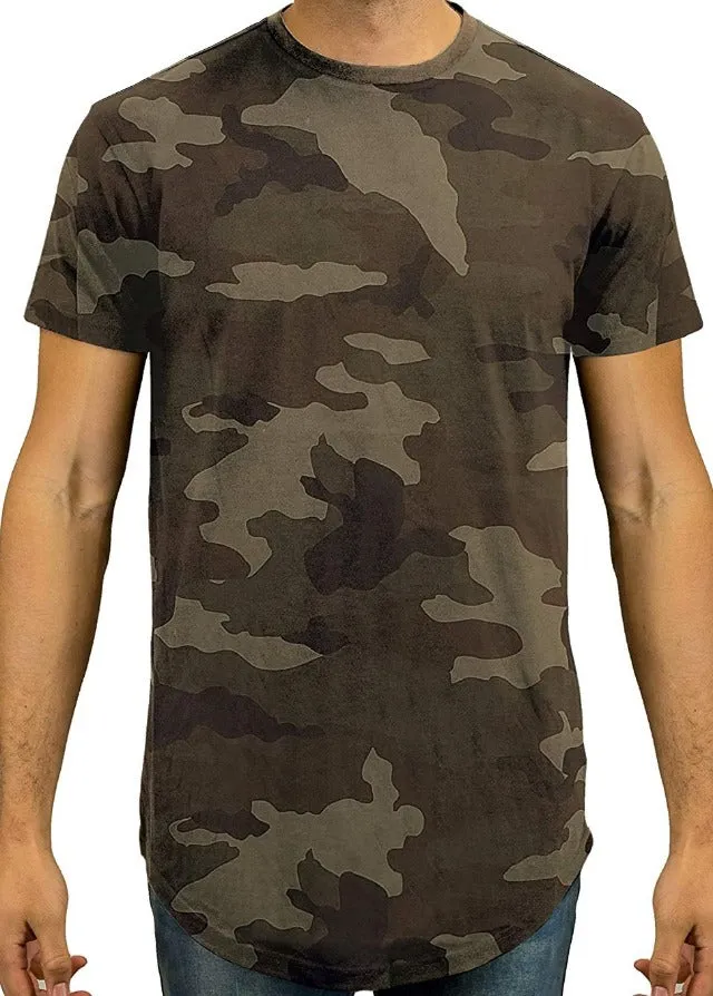 Hipster Elongated  Long Length ScoopT-Shirts