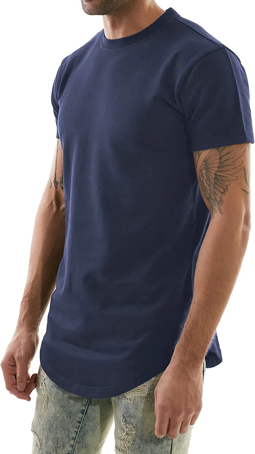 Hipster Elongated  Long Length ScoopT-Shirts