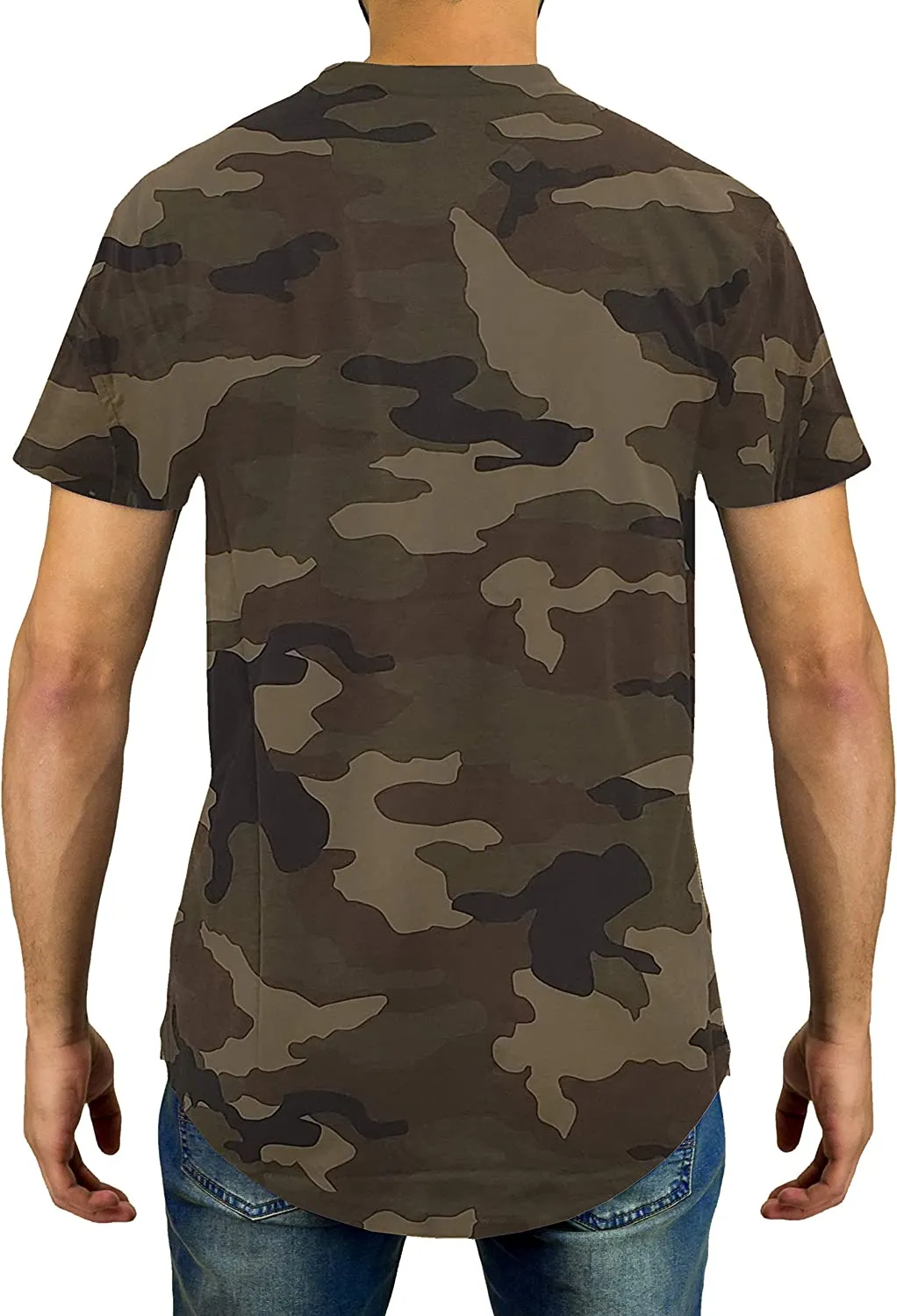 Hipster Elongated  Long Length ScoopT-Shirts
